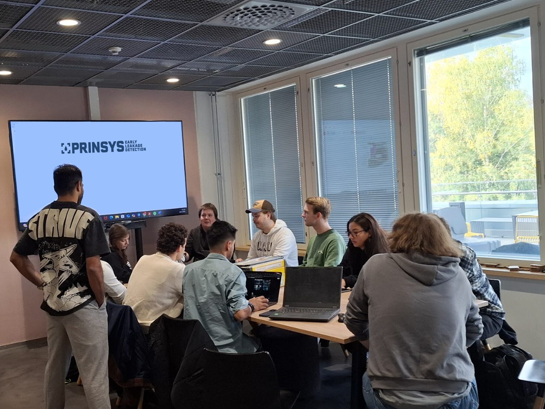 Team meeting in Finland