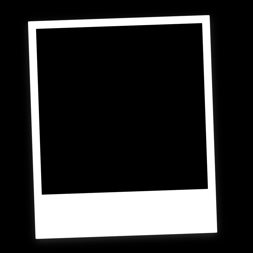 Empty Polaroid Frame